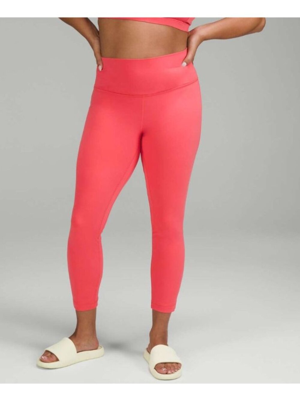 LULULEMON align high rise leggings 25" in pale raspberry size 8 - Picture 8 of 9
